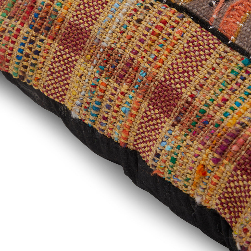 Handwoven Bohemian Rectangle Pillow
