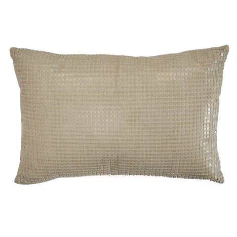 Beige Tiny Tiles Pillow