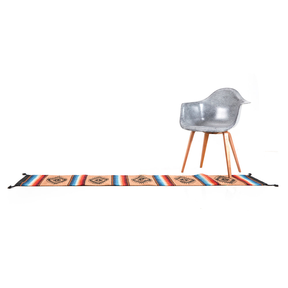 Multicolored Aztec Runner Rug