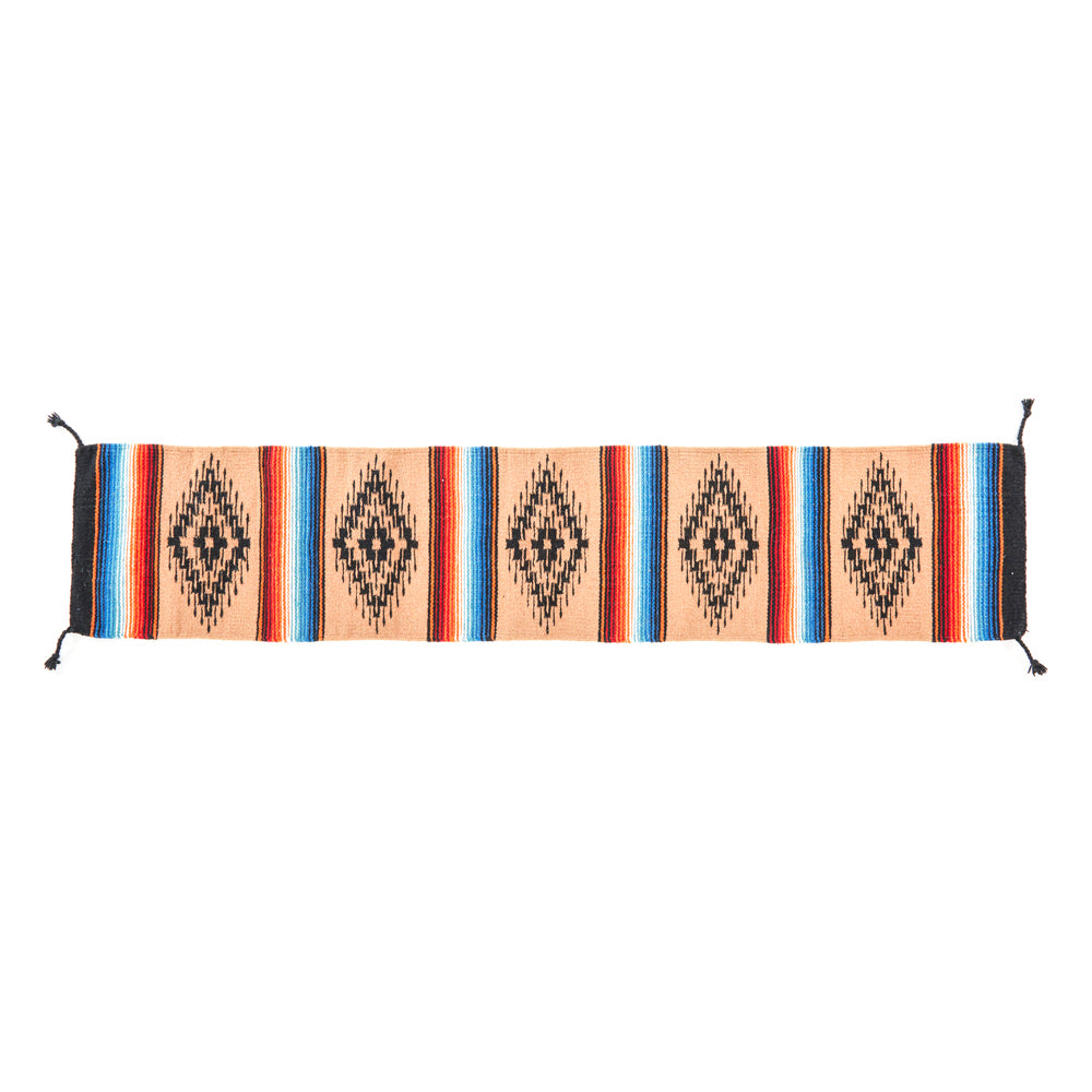 Multicolored Aztec Runner Rug