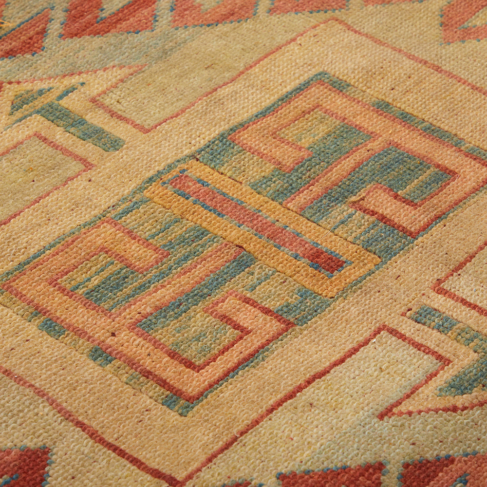 Brown Faded Desert Persian Rug