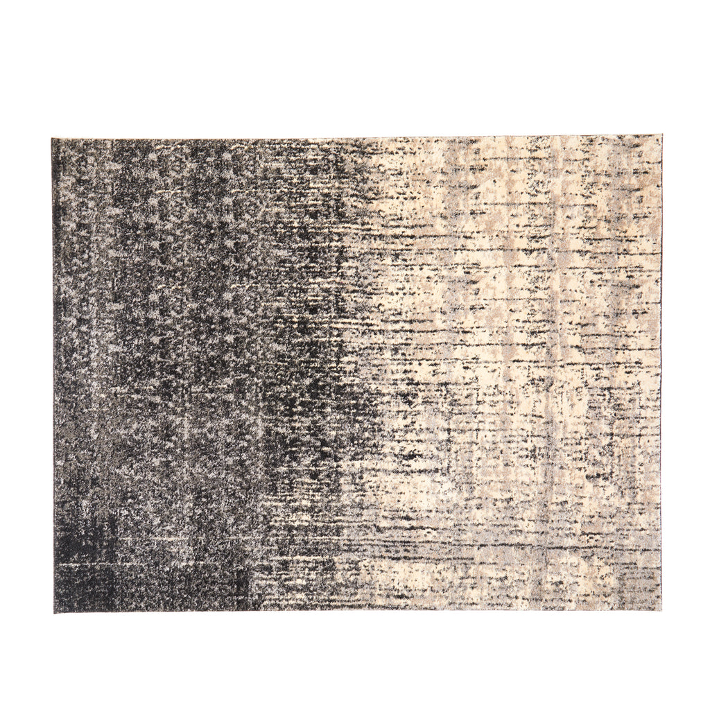 Grey and Tan Gradient Rug