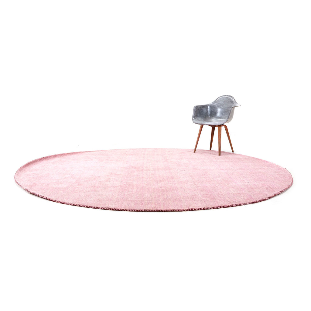Pink Round Rug