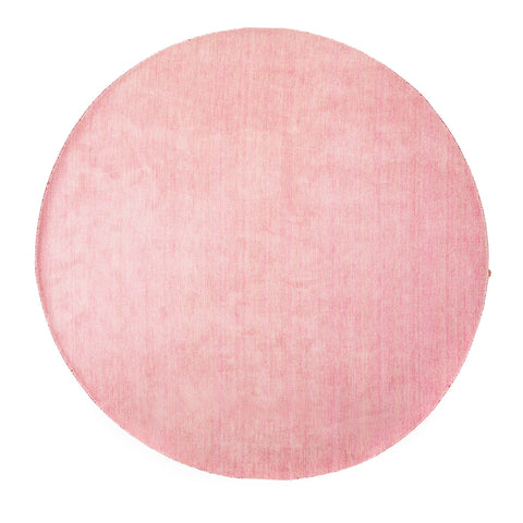 Pink Round Rug