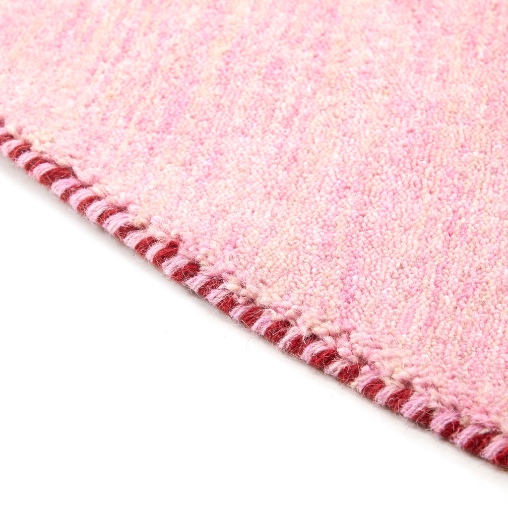 Pink Round Rug