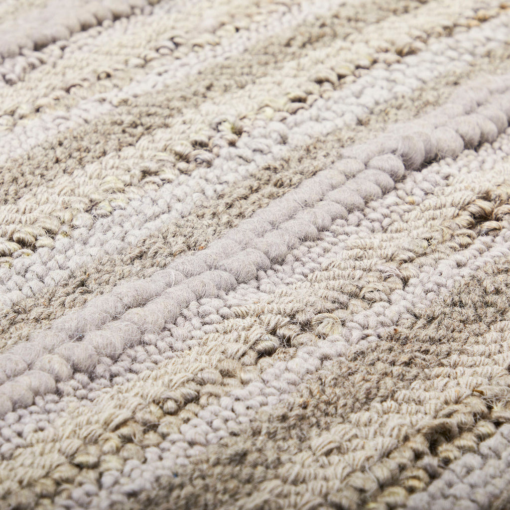 Neutral Stripe Contemporary Rug