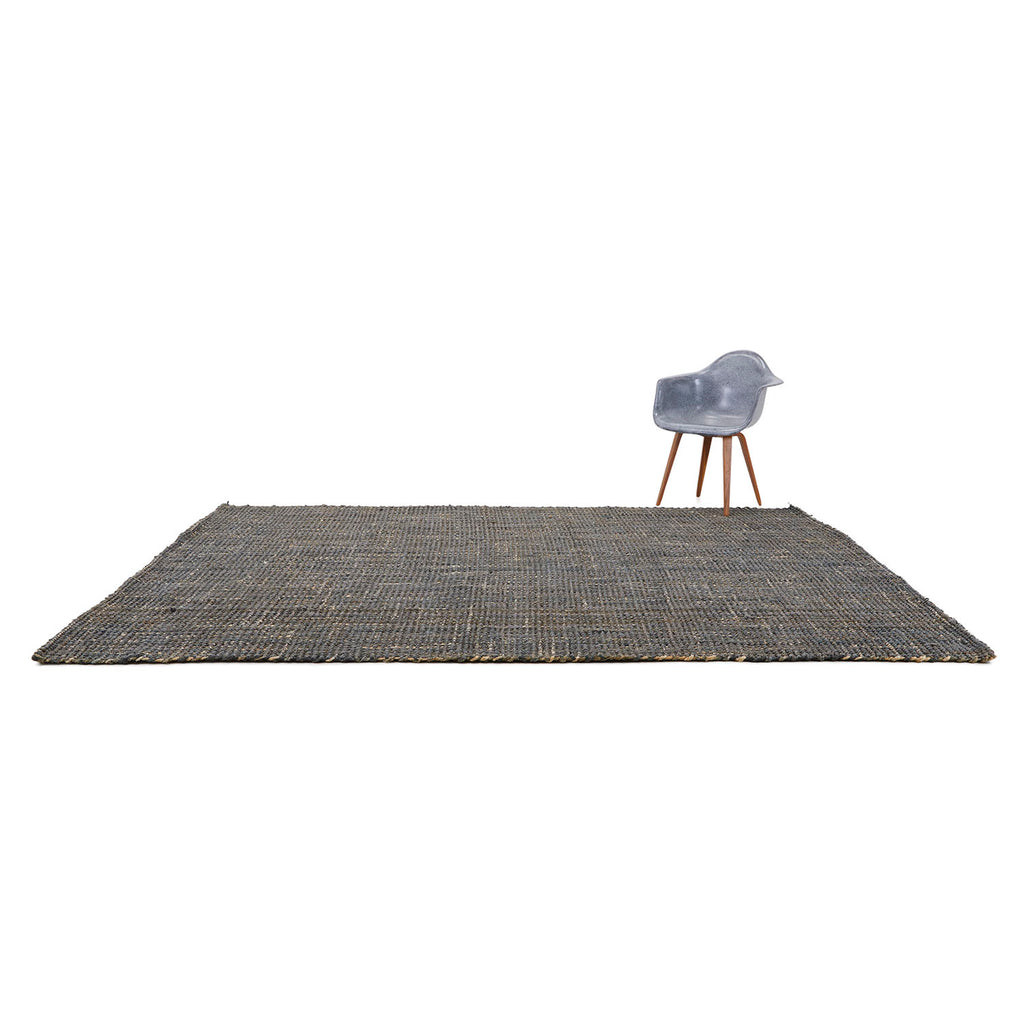 Slate Blue and Grey Tones Woven Rug