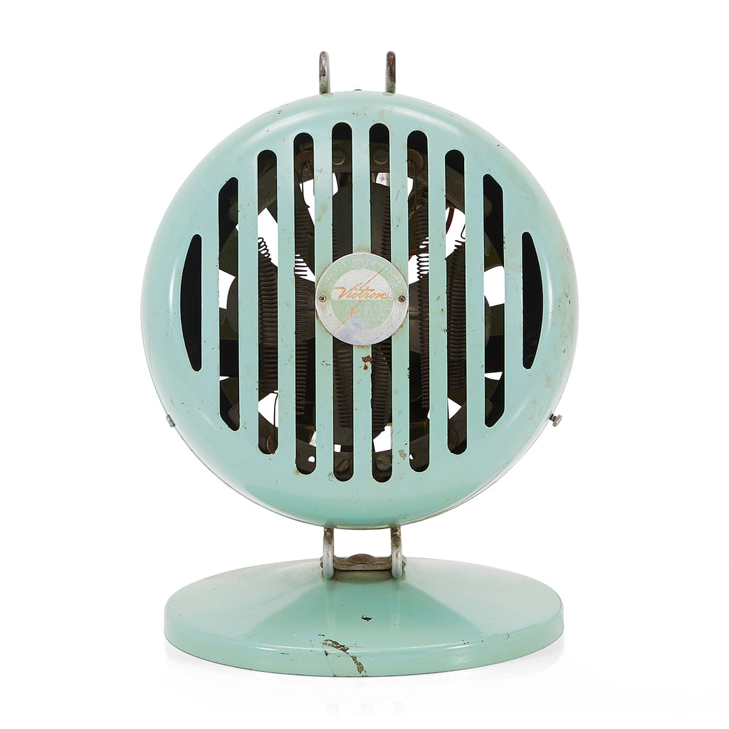 Turquoise Vintage Victrons Fan