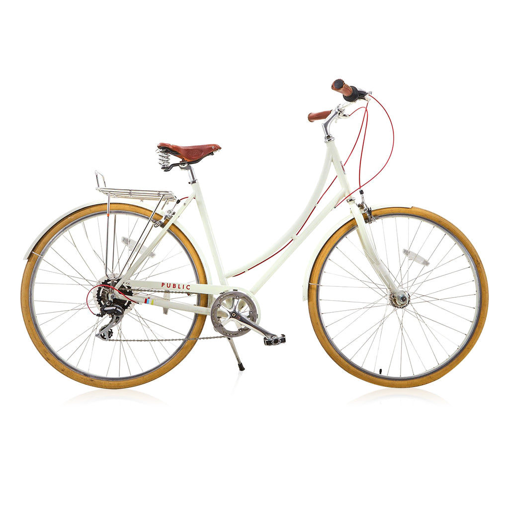 White Public Bike