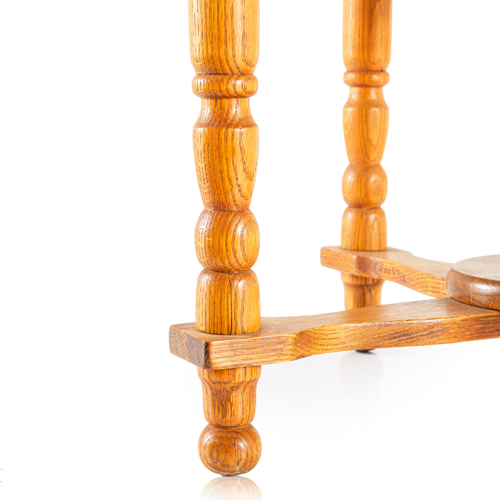 Wood Floor Stand Vintage Globe