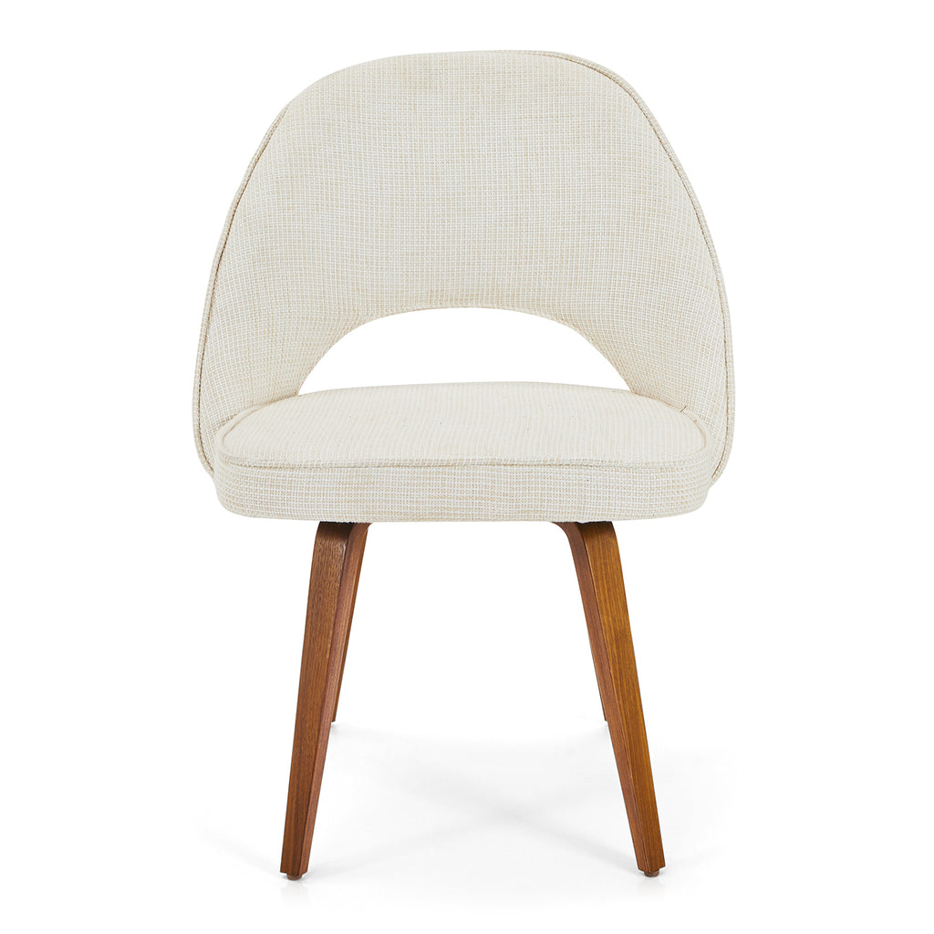 White Saarinen Style Executive Chair