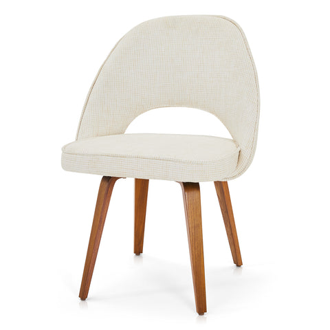 White Saarinen Style Executive Chair
