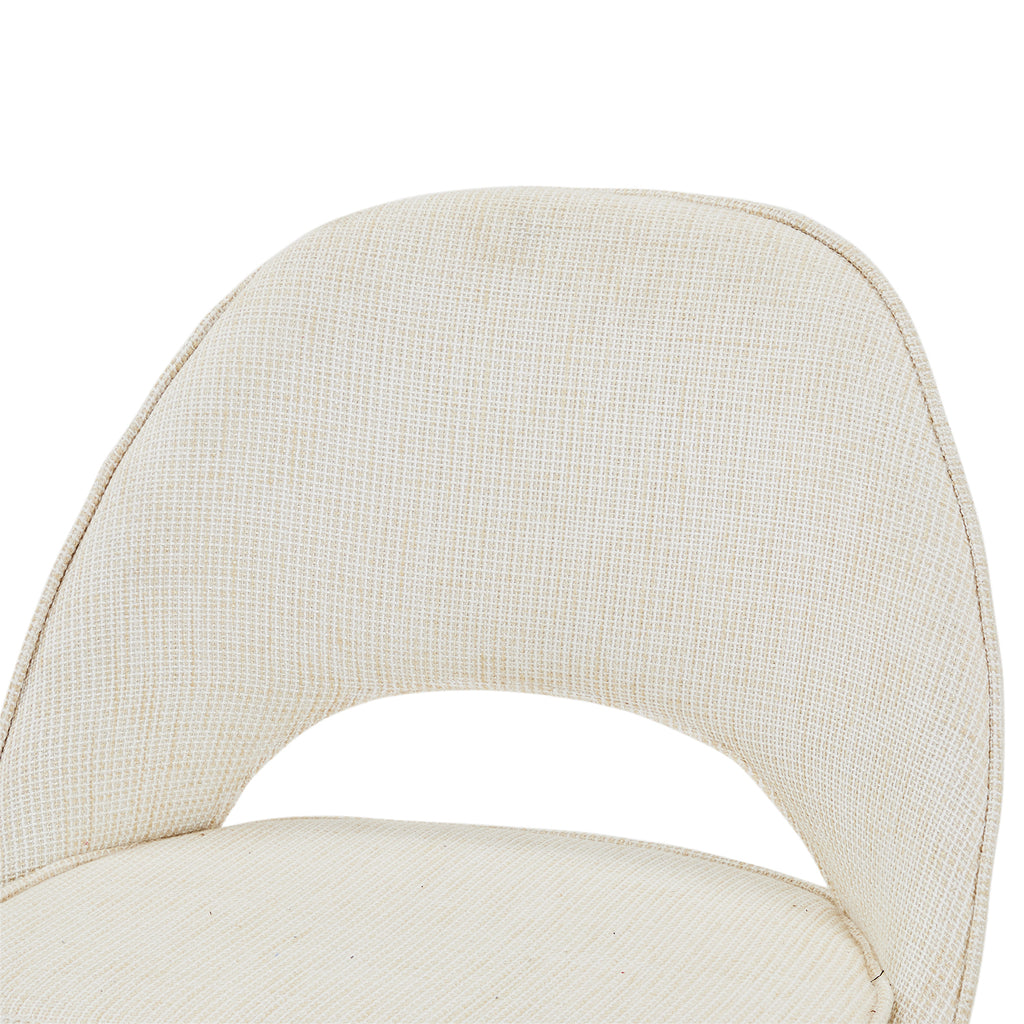 White Saarinen Style Executive Chair
