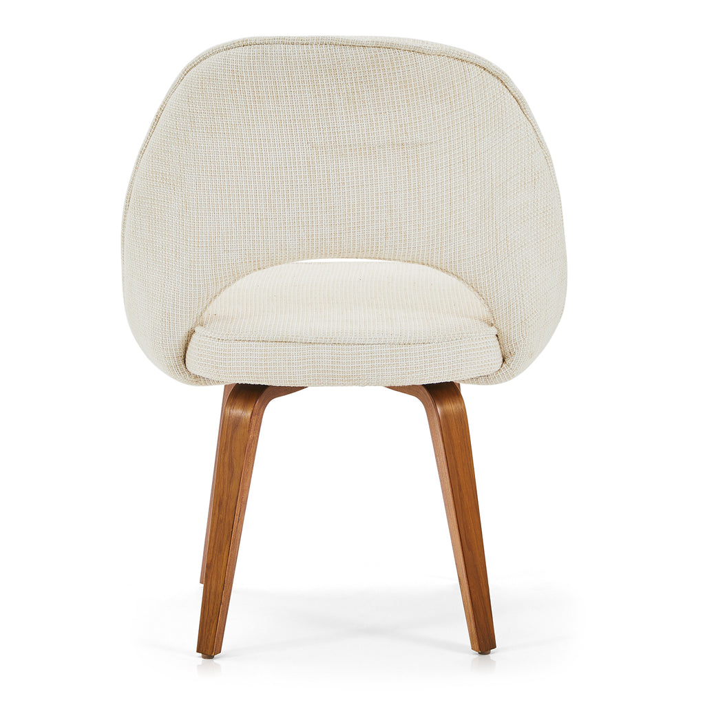 White Saarinen Style Executive Chair