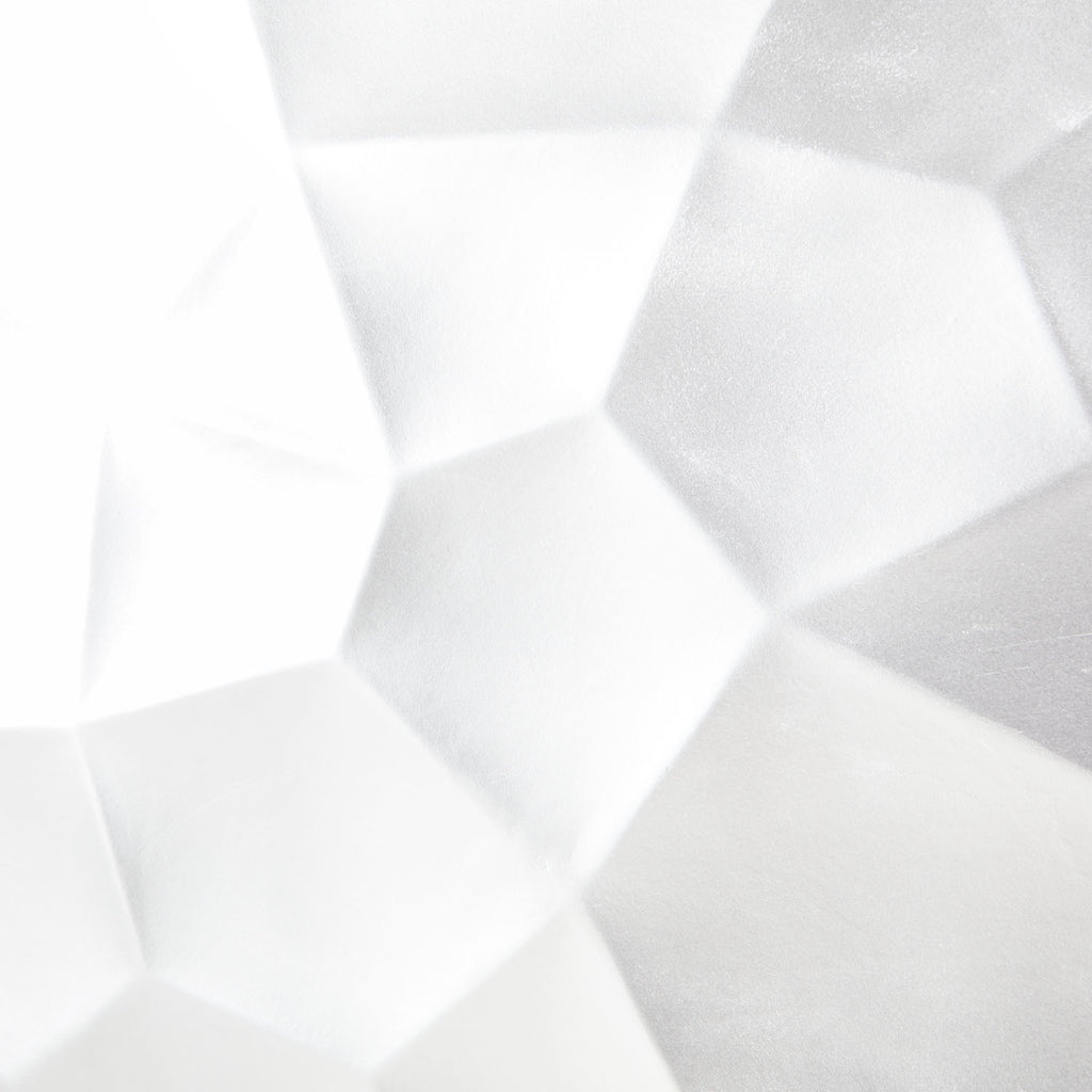 White Geometric Room Divider