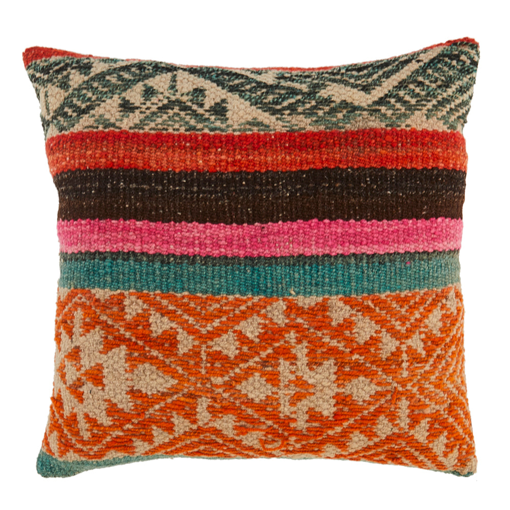 Southwest Flatweave Woven Pillow