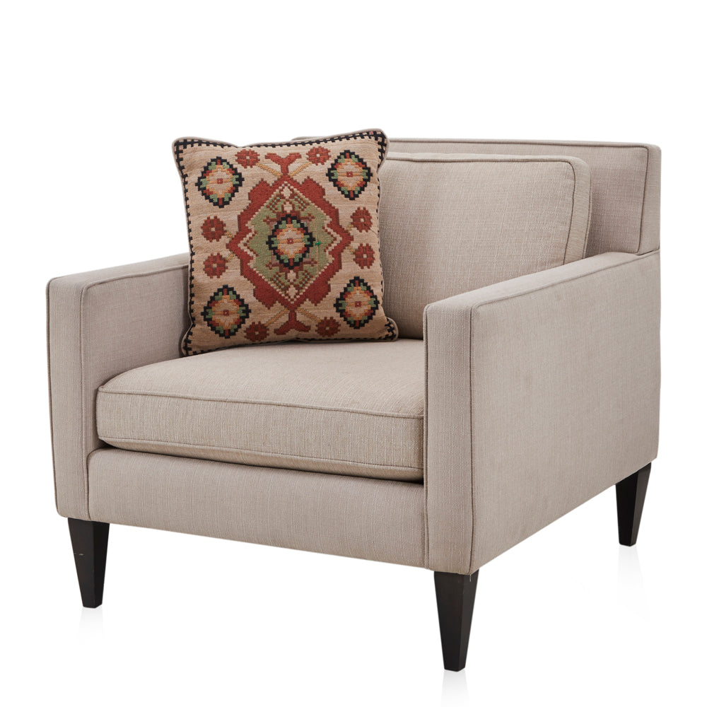 Tan Turkish Pattern Pillow