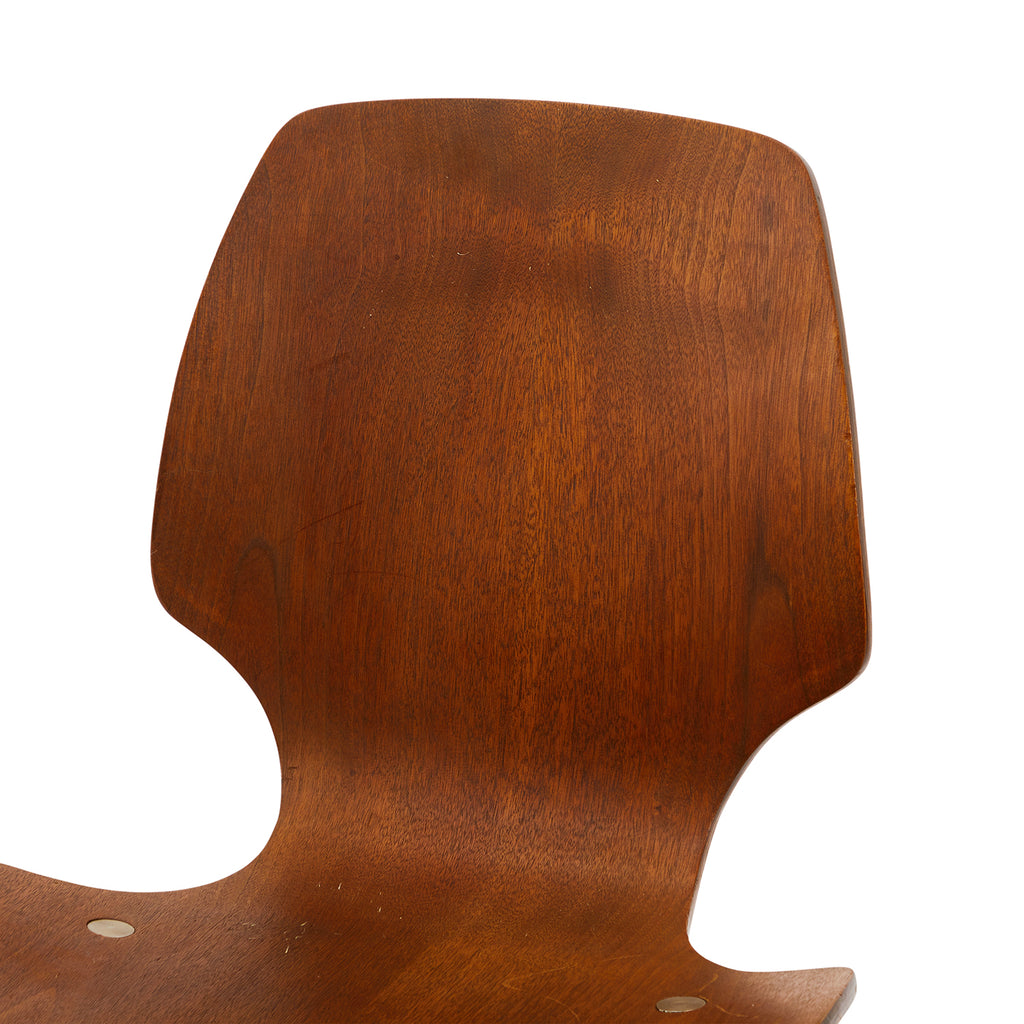 Wood Plycraft Mid Century Dining Chair