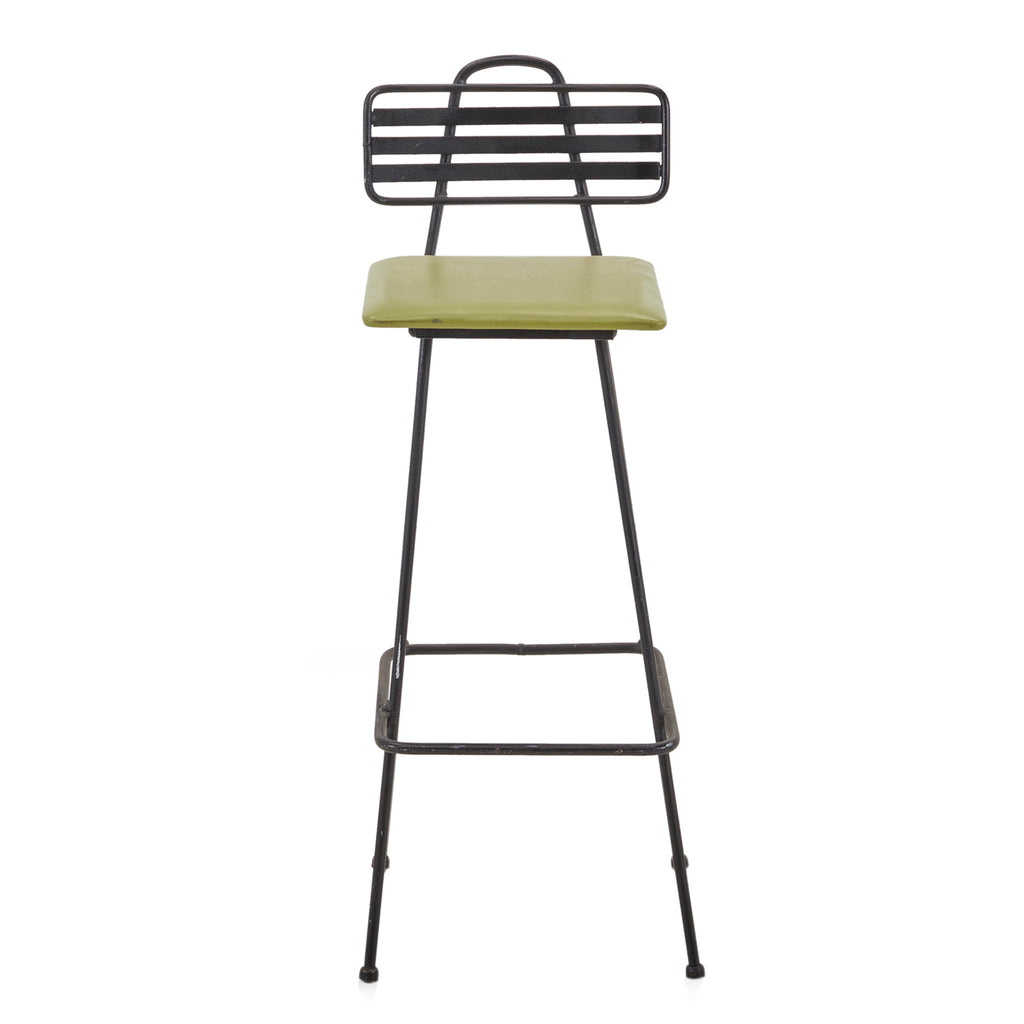 Green and Black Metal Barstool
