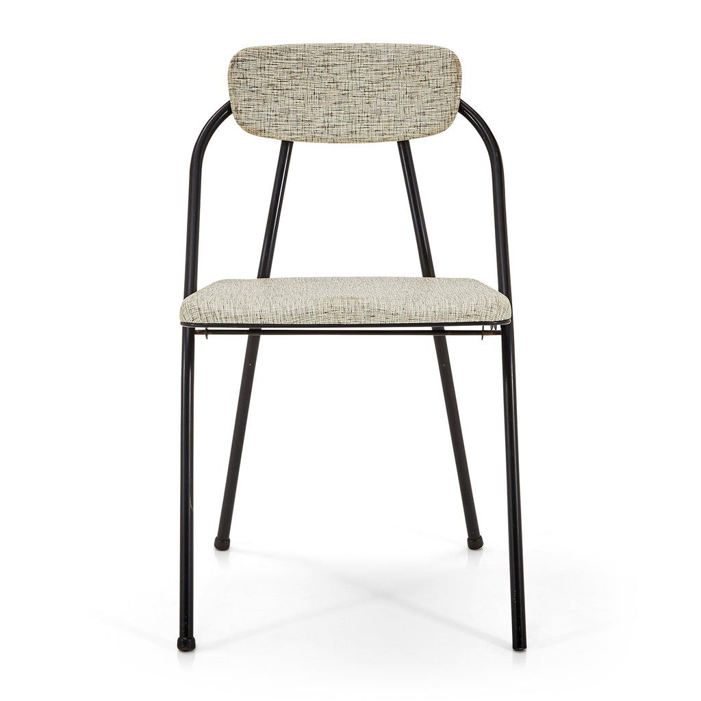 Grey & Black Metal Stylaire Folding Chair