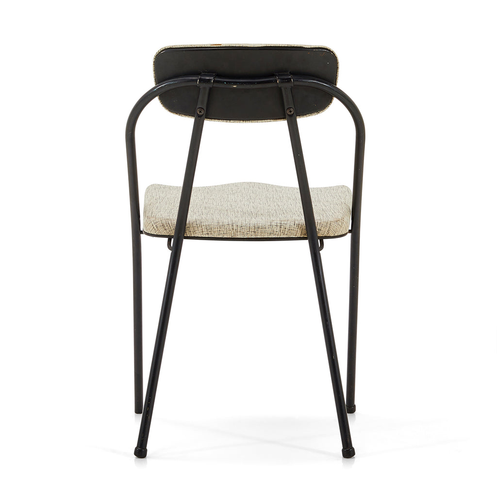 Grey & Black Metal Stylaire Folding Chair