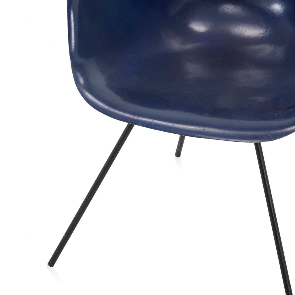 Blue Navy Kids Size Shell Chair