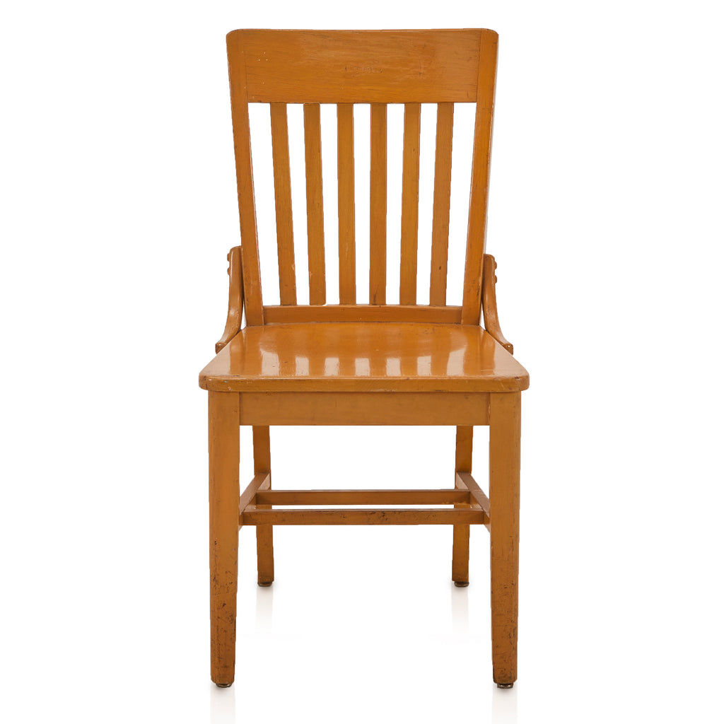 Wood Plain Dining Chair