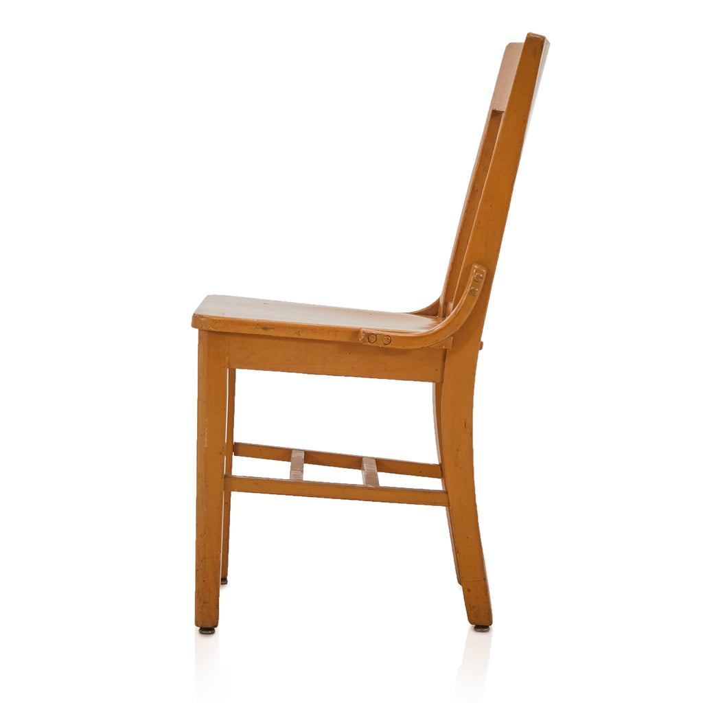 Wood Plain Dining Chair