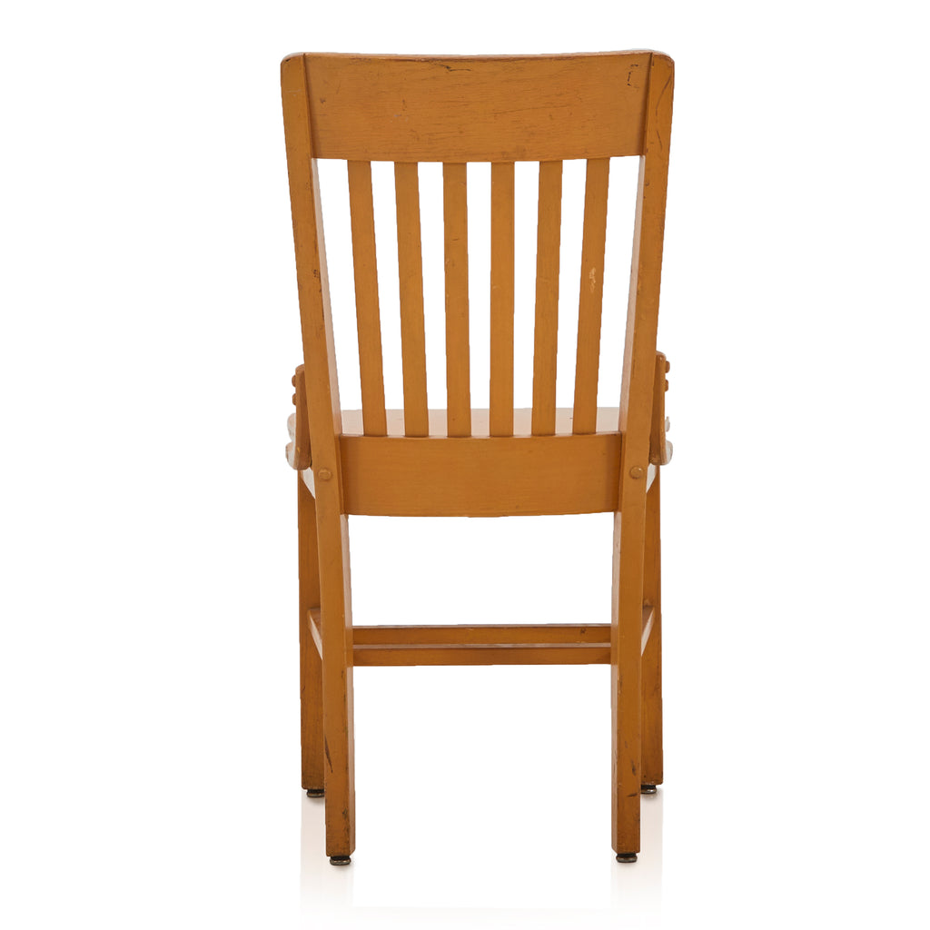 Wood Plain Dining Chair
