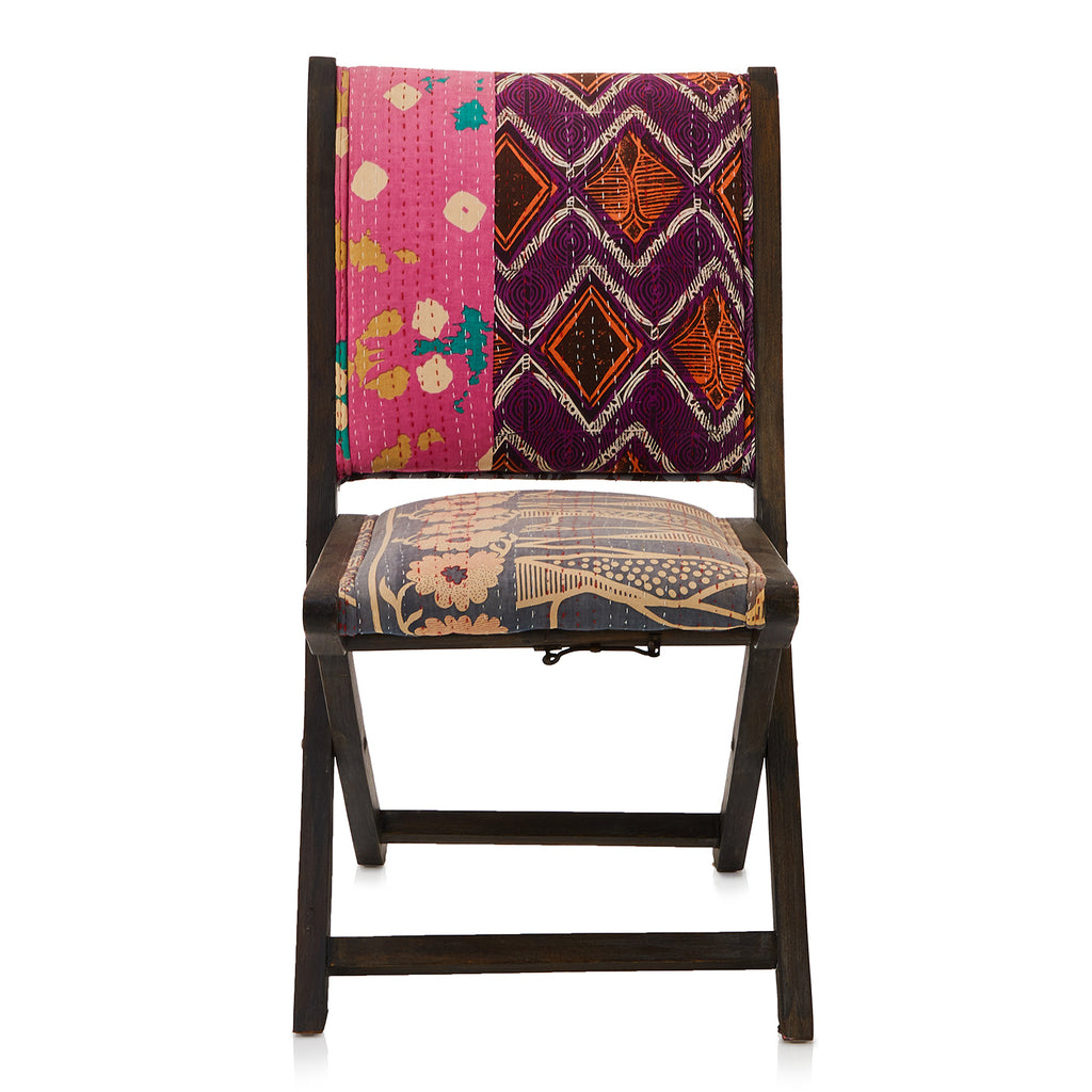 Patchwork Bohemian Dining Chair - Diamonds