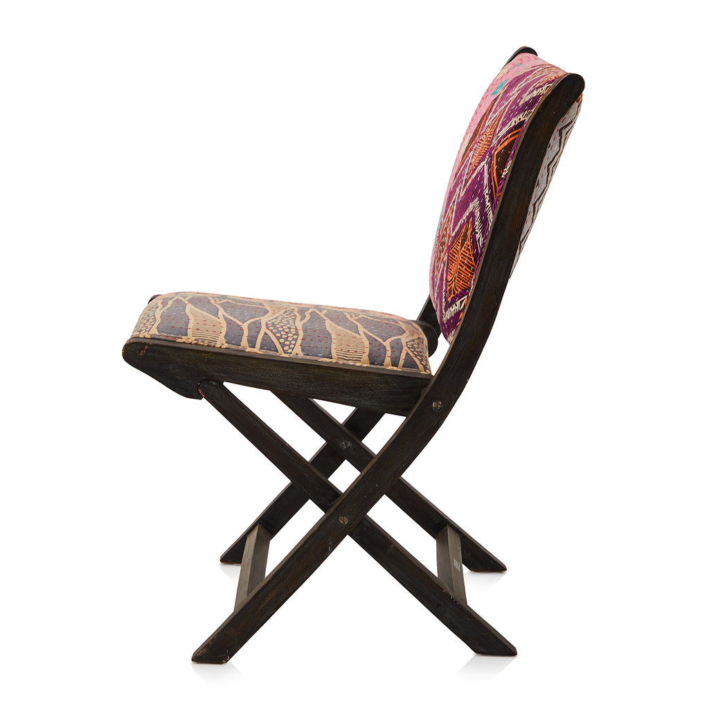 Patchwork Bohemian Dining Chair - Diamonds