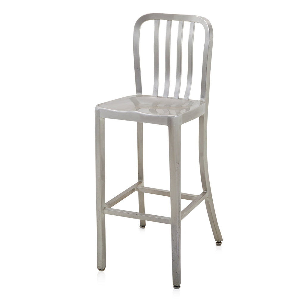 Aluminum Metal Tall Bar Chair