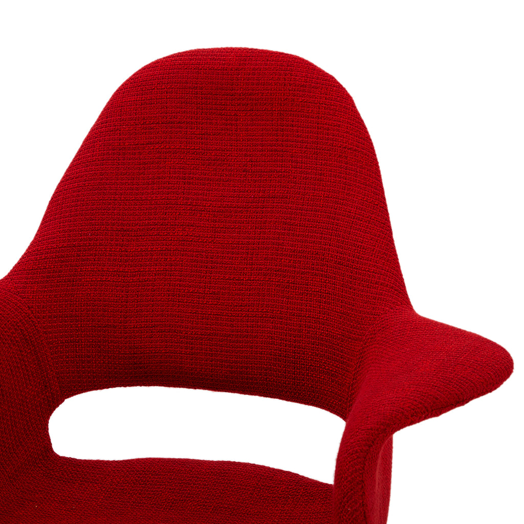 Red Modway Aegis Arm Chair