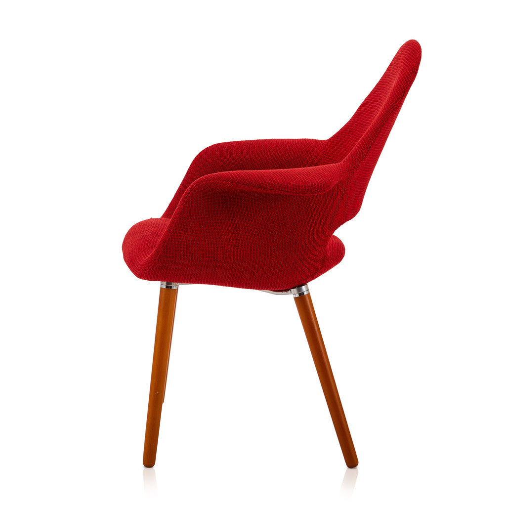 Red Modway Aegis Arm Chair