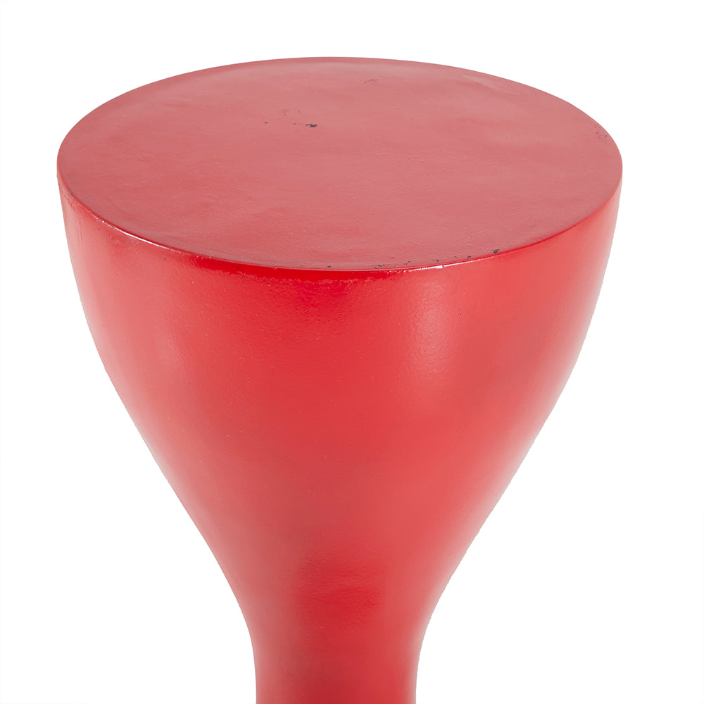 Hourglass Pedestal - Red