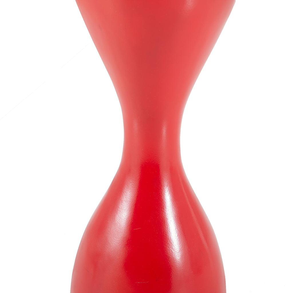 Hourglass Pedestal - Red