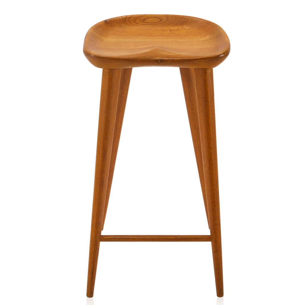 Tractor Seat Wood Barstool