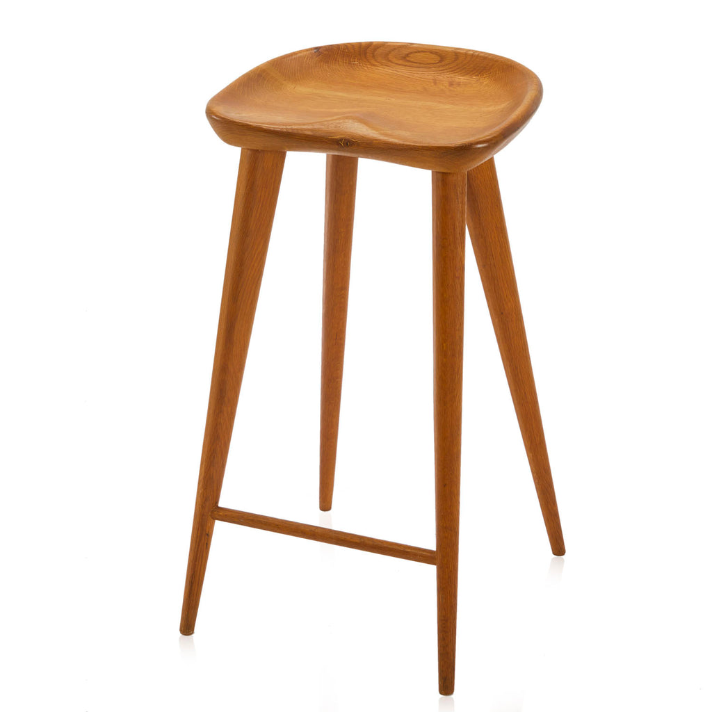 Tractor Seat Wood Barstool