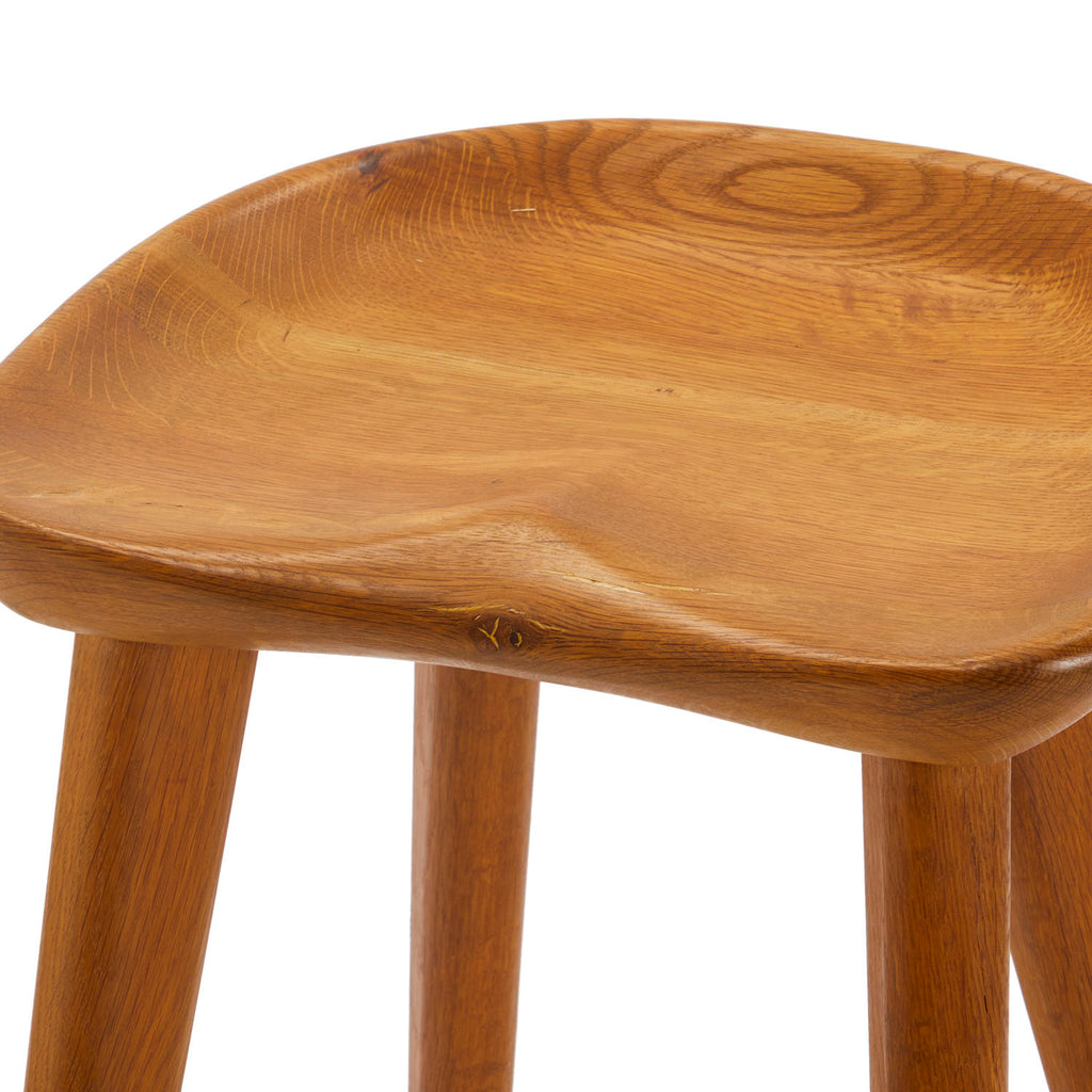 Tractor Seat Wood Barstool