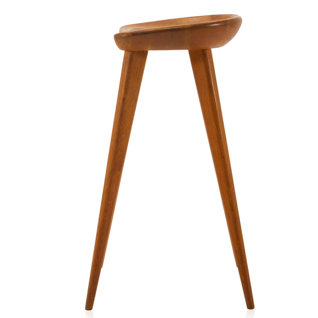 Tractor Seat Wood Barstool