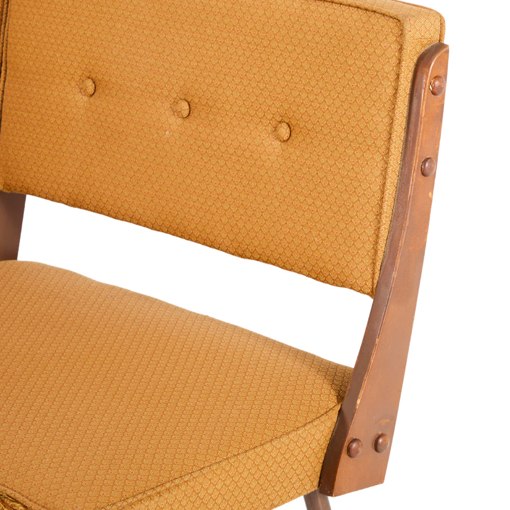 Mustard L Shaped Corner Bench