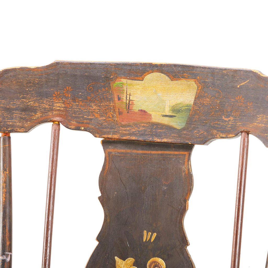 Wood Handmade Vintage Rocking Chair