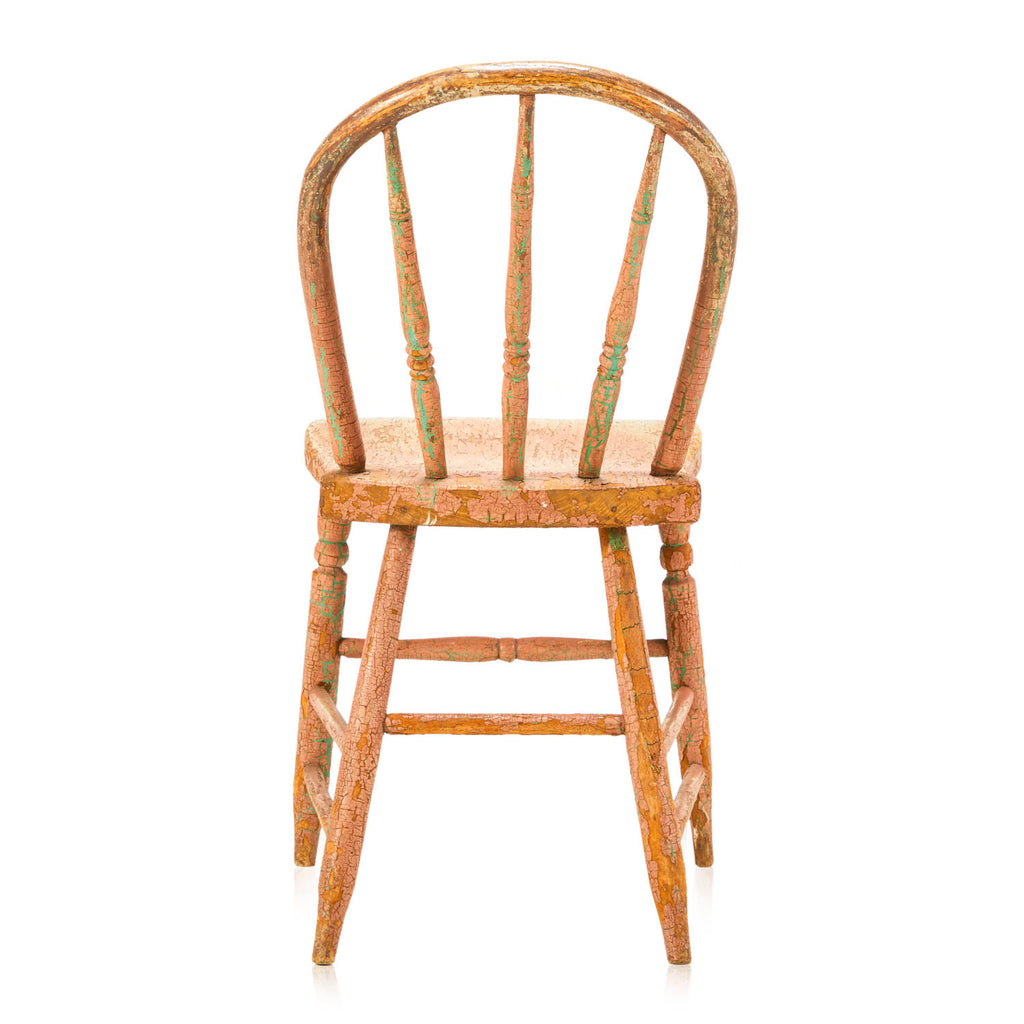 Wood Rustic Farmhouse Dining Chair