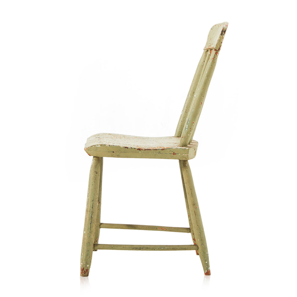 White Olive Rustic Farmhouse Dining Chair