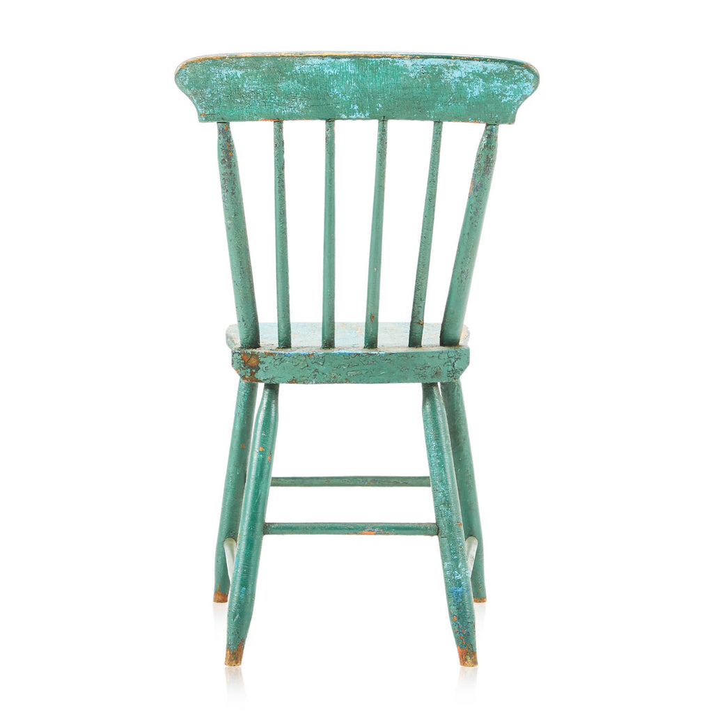 Turquoise Rustic Farmhouse Traditional Dining Chair