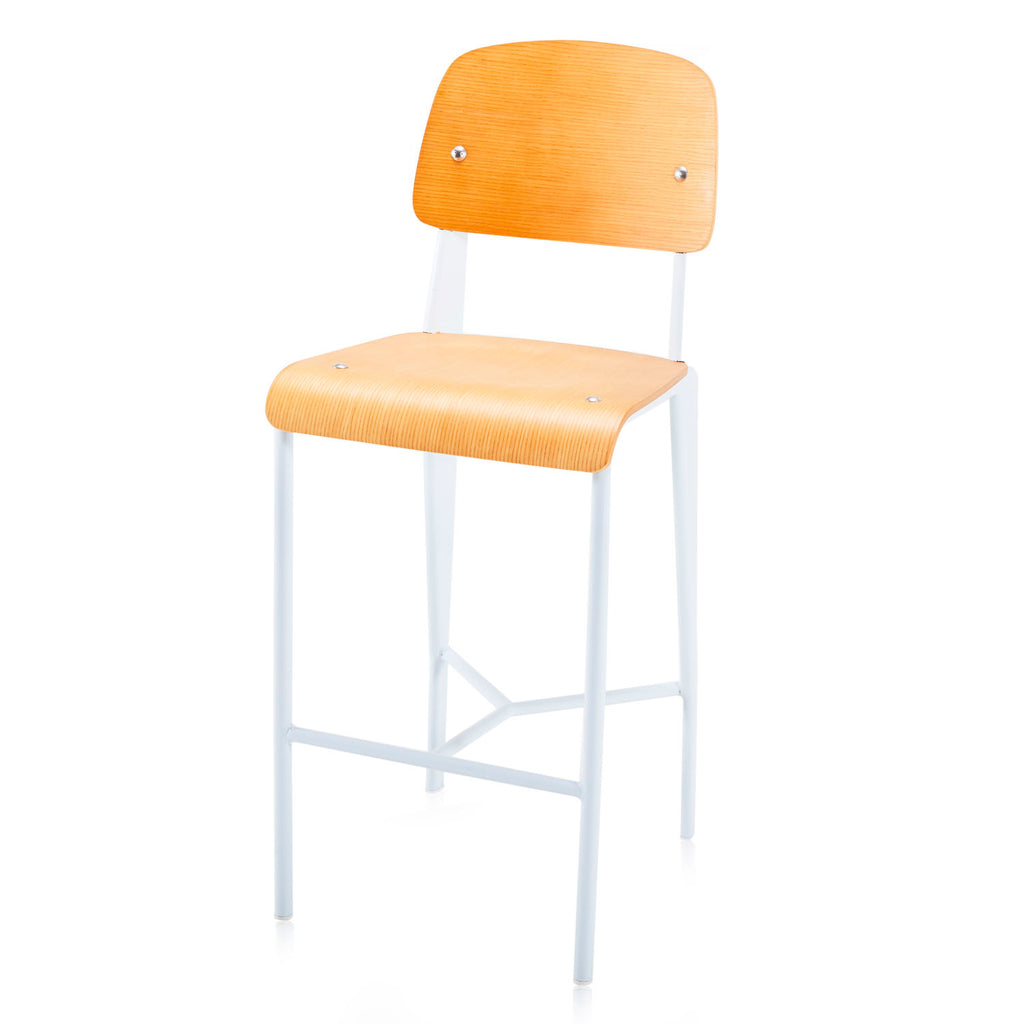 Prouve Bar Stool White