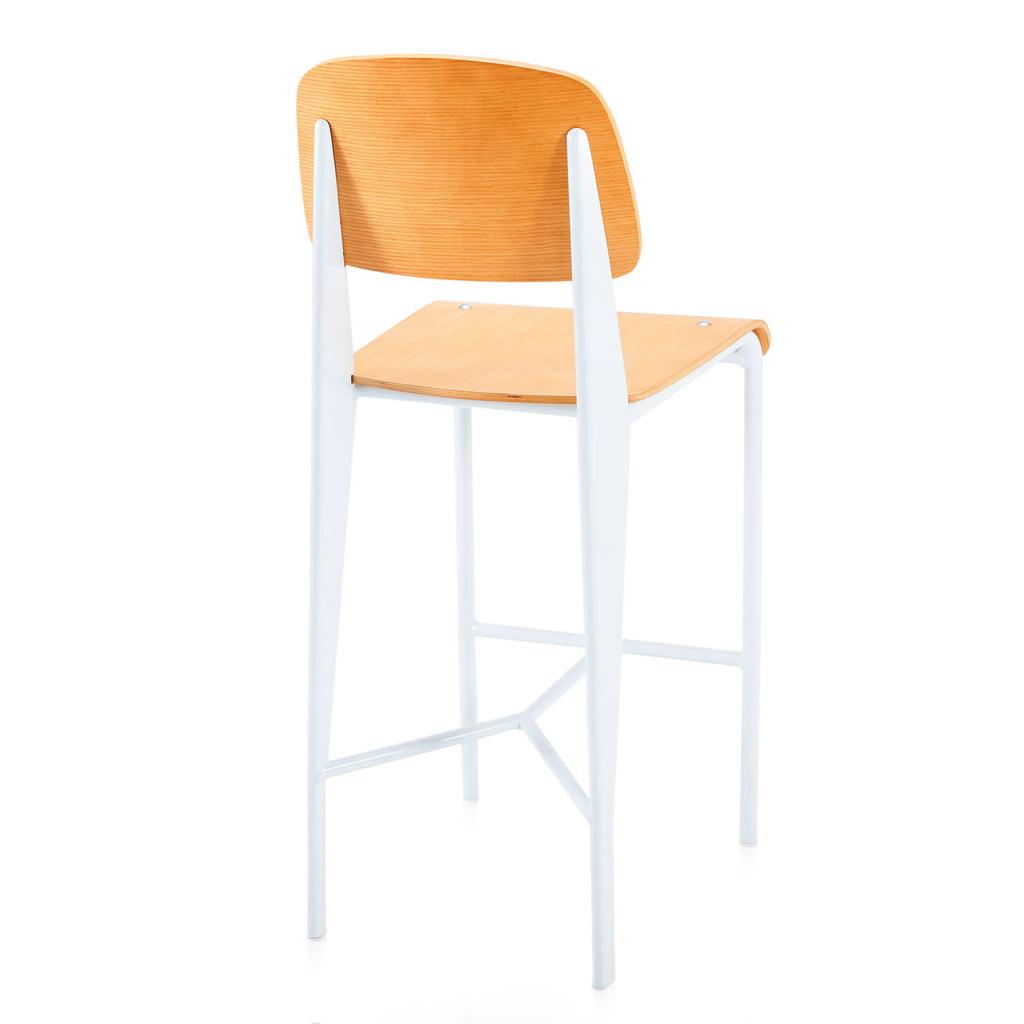 Prouve Bar Stool White