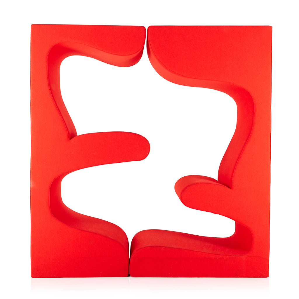 Red Giant 2 Piece Living Tower Lounge Seating