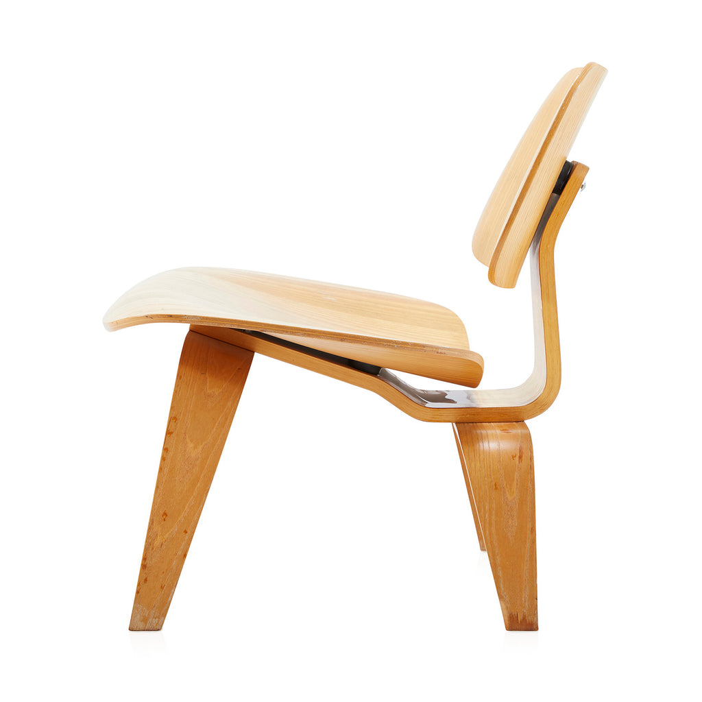 Wood Eames Style Low Side Chair