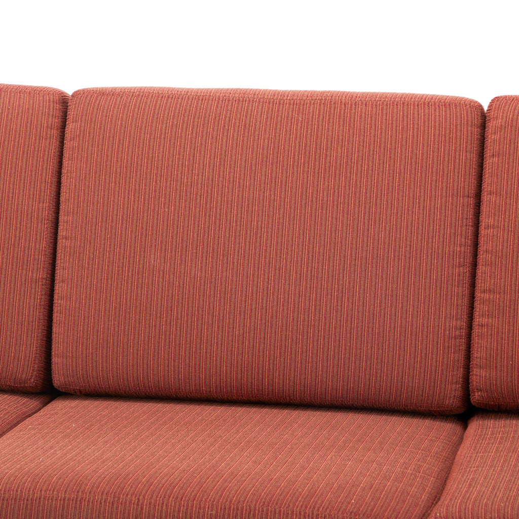 Orange Brown Vintage Sienna Sofa